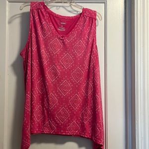 Sonoma Hot pink tank top, Size 1x